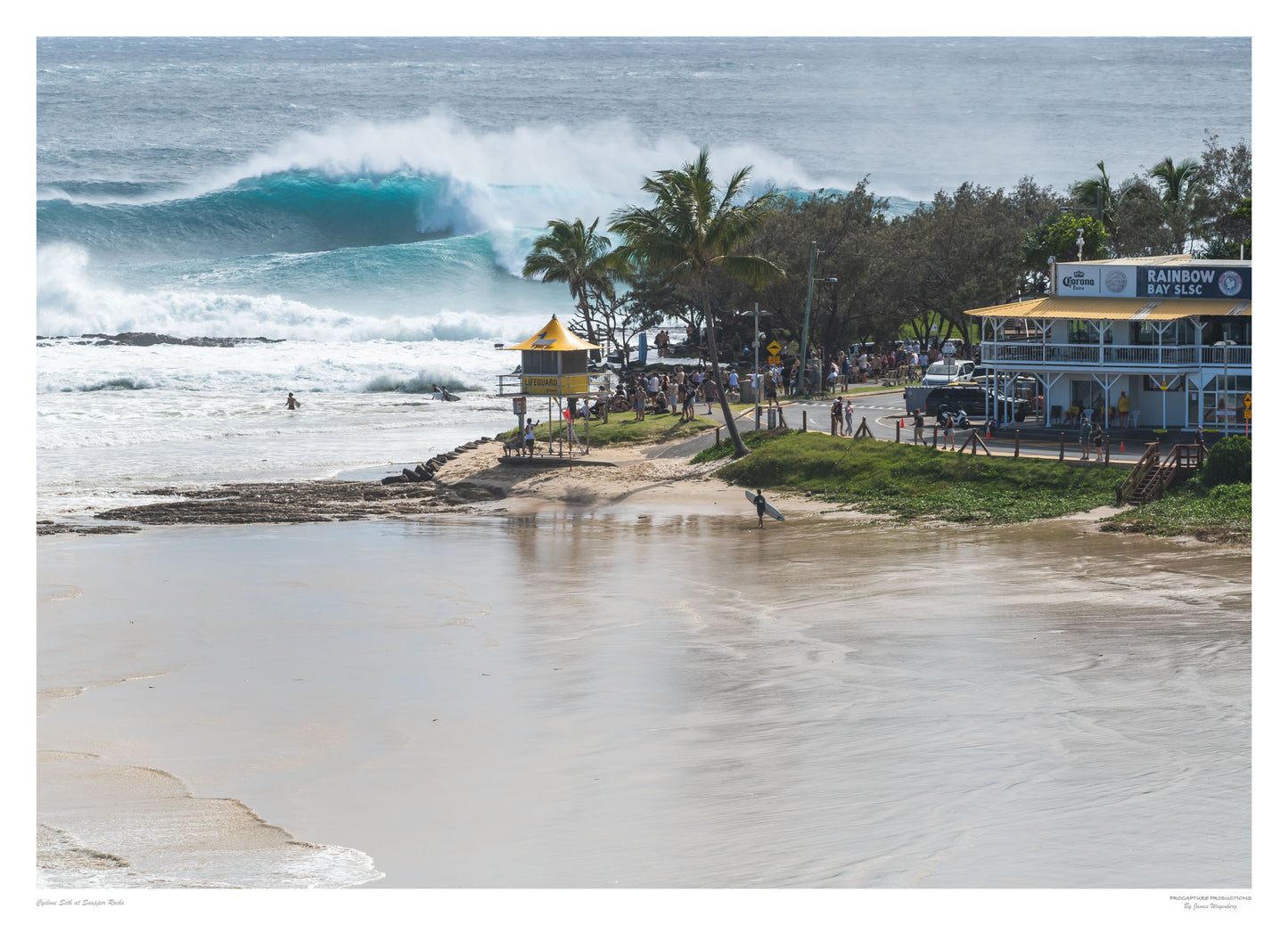 CYCLONE SETH AT SNAPPER ROCKS