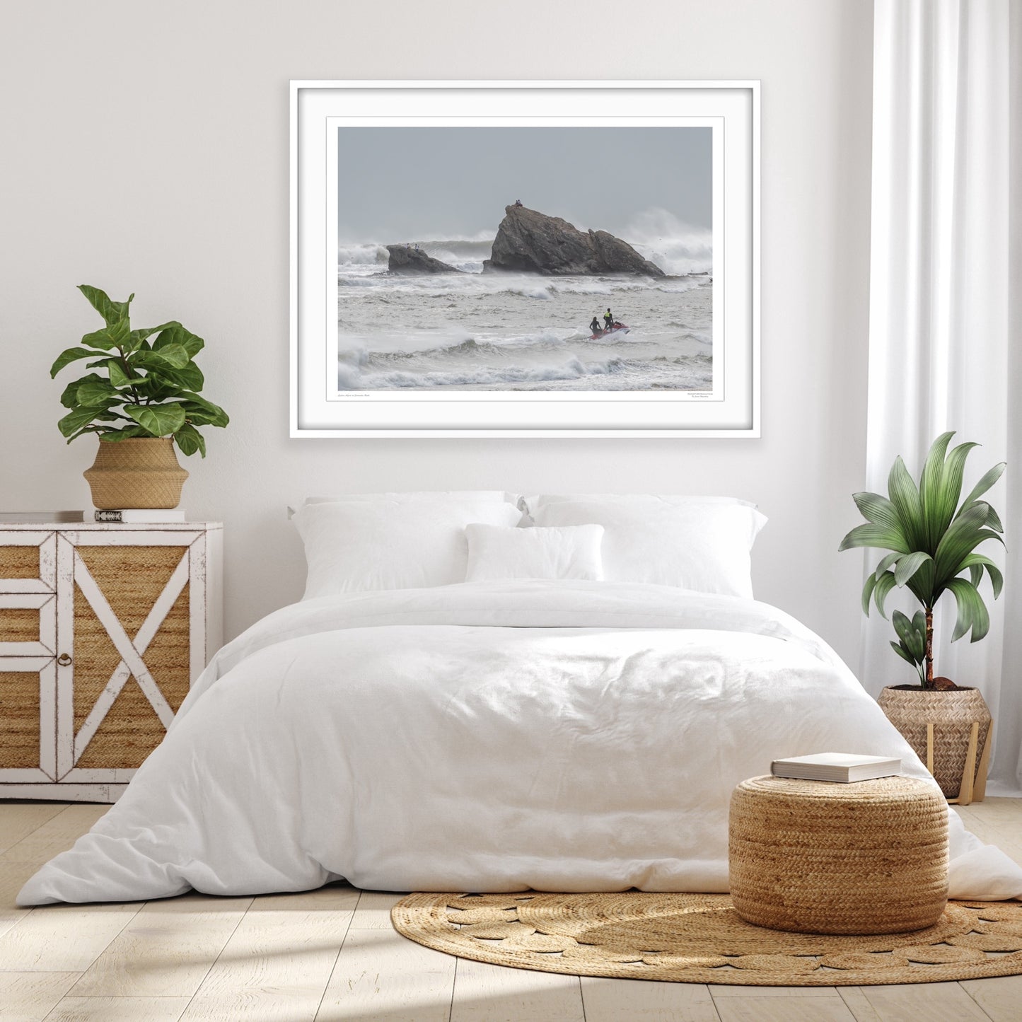 CYCLONE ALFRED AT CURRUMBIN ROCKS