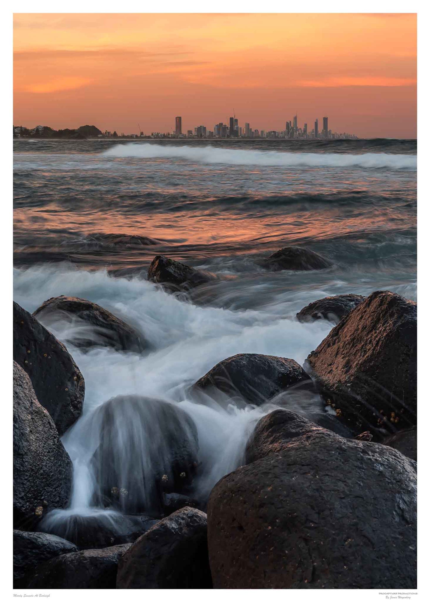 MOODY SUNSETS AT BURLEIGH