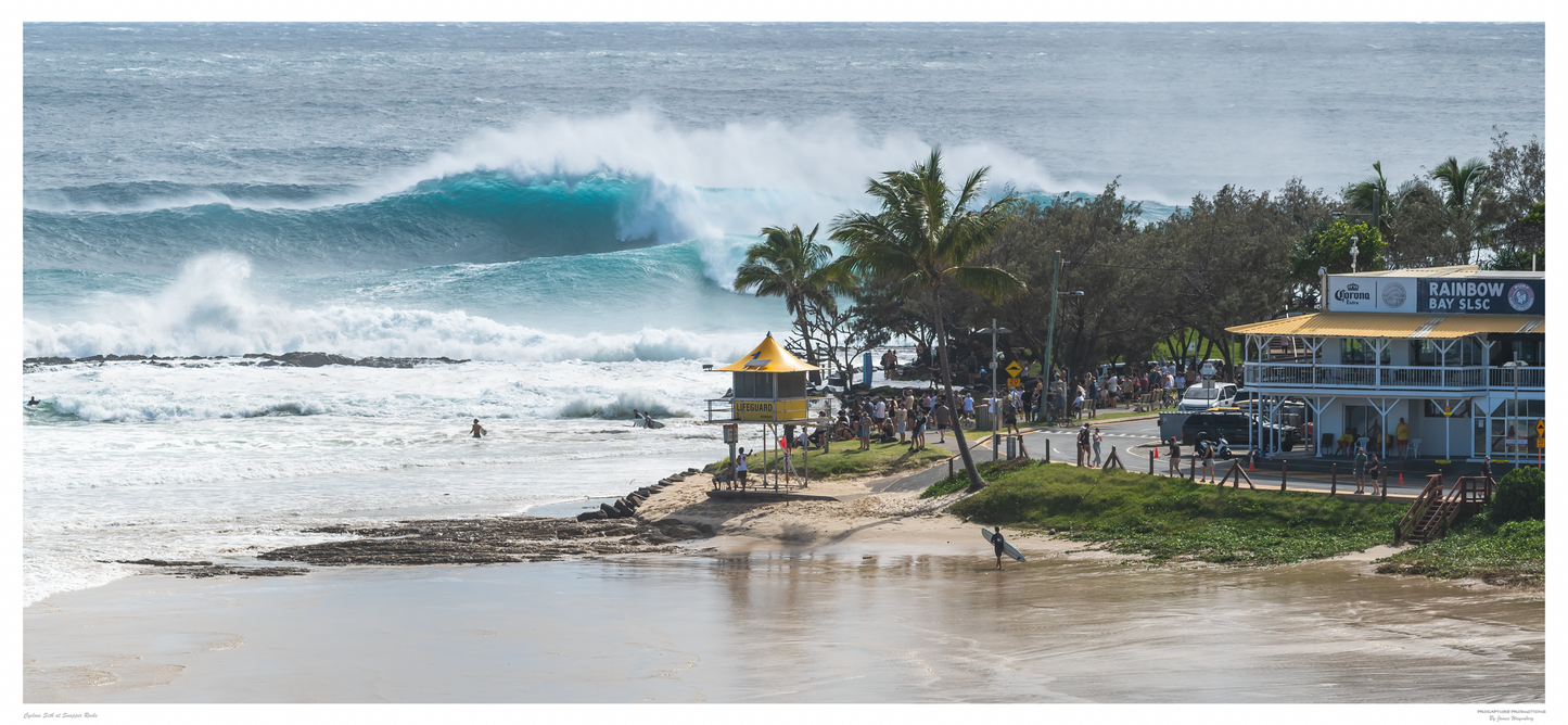 CYCLONE SETH AT SNAPPER ROCKS