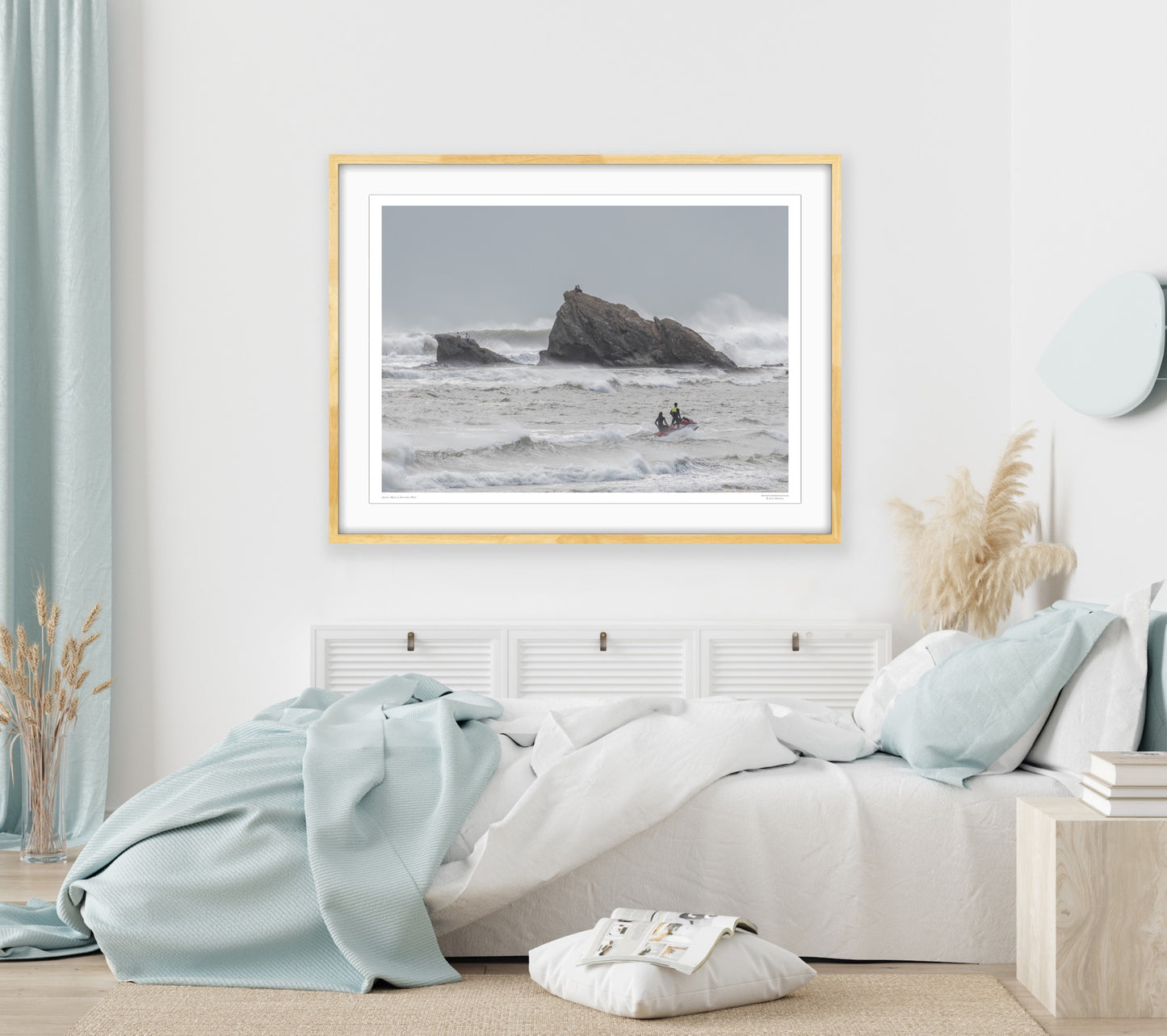 CYCLONE ALFRED AT CURRUMBIN ROCKS