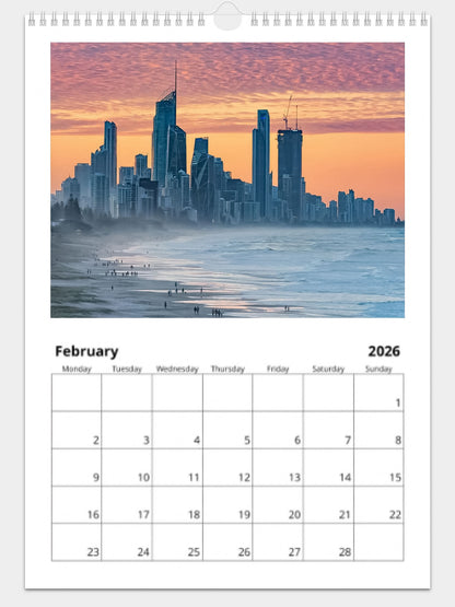 GOLD COAST 2026 CALENDAR