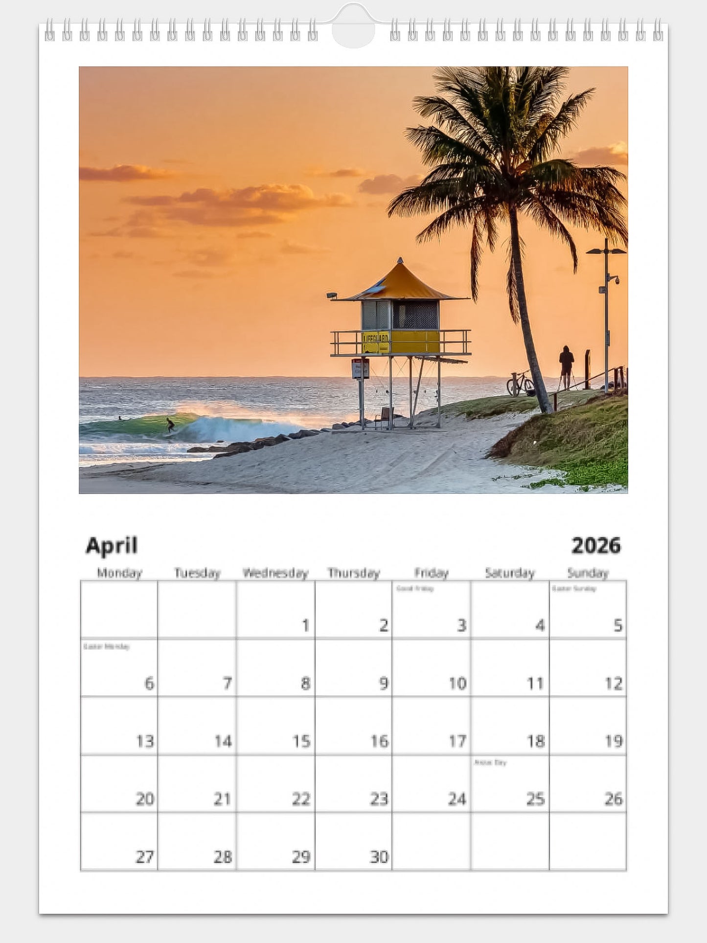 GOLD COAST 2026 CALENDAR