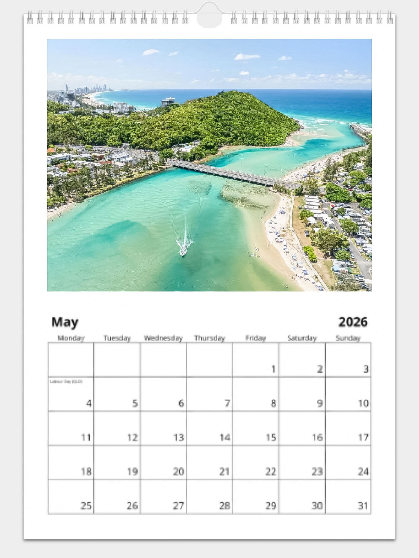 GOLD COAST 2026 CALENDAR