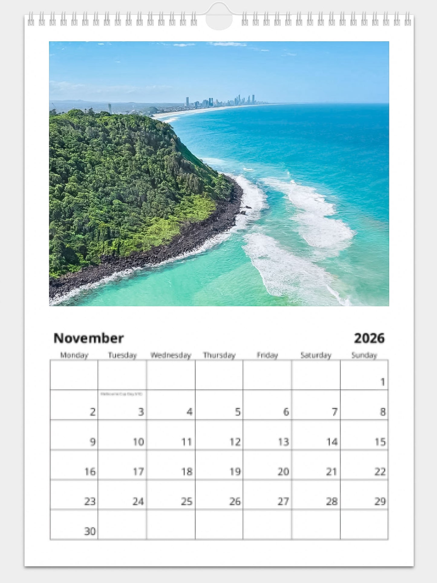 GOLD COAST 2026 CALENDAR