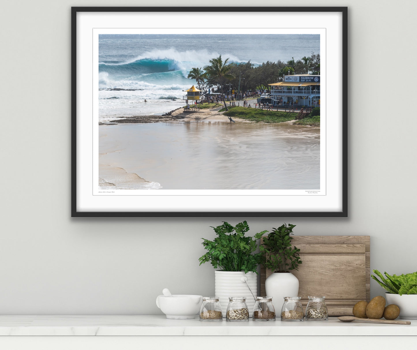 CYCLONE SETH AT SNAPPER ROCKS